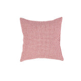 SHIPS OCTOBER - Mulberry Gingham Floral Cushion