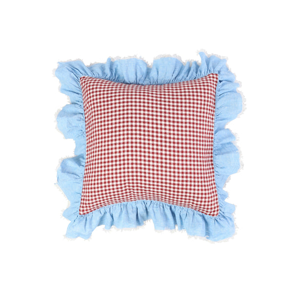 SHIPS LATE OCTOBER - Mulberry Full Ruffle Cushion