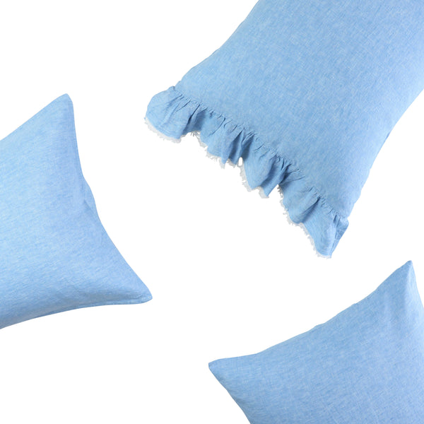 NEW - Powder Blue Pillowcase Sets