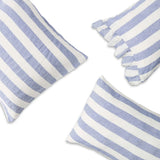 Chambray Stripe Pillowcase Sets