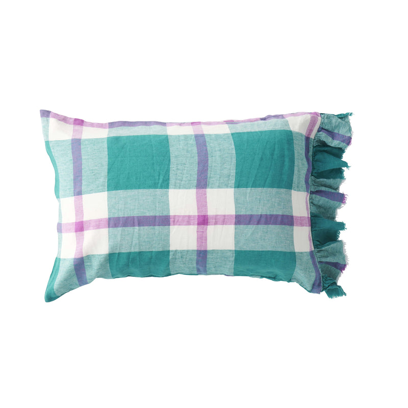 Jelly Bean Check Pillowcase Sets