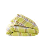 SHIPS MID NOVEMBER - Citron Check Duvet Cover