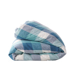 SHIPS APRIL - Peacock Check Duvet Cover