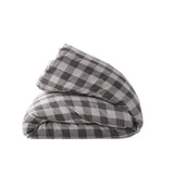 SHIPS SEPTEMBER - Licorice Gingham Duvet Cover