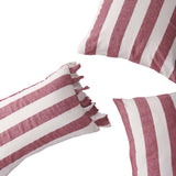 SHIPS APRIL - Sangria Stripe Pillowcase Sets