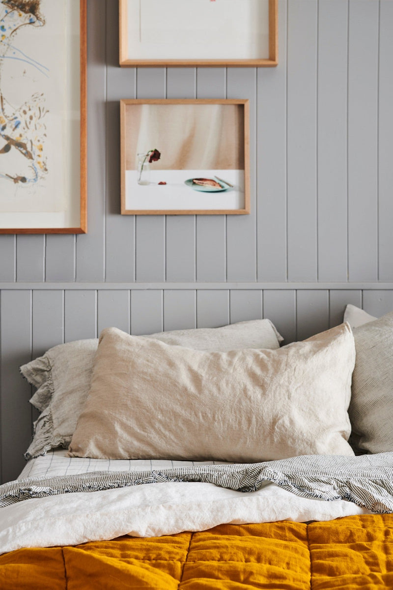 BACK IN STOCK  - Natural Pillowcase Sets