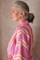 Wildberry Stripe Robe