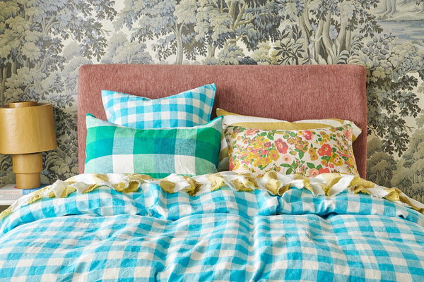 Amalfi Gingham Duvet