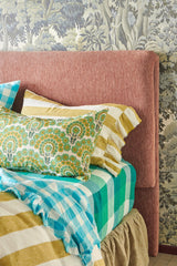 SHIPS MID NOVEMBER - Apple Check Fitted Sheet