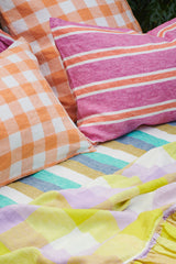 Lagoon Stripe Fitted Sheet