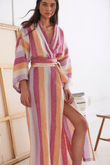 Bellini Stripe Stripe Robe
