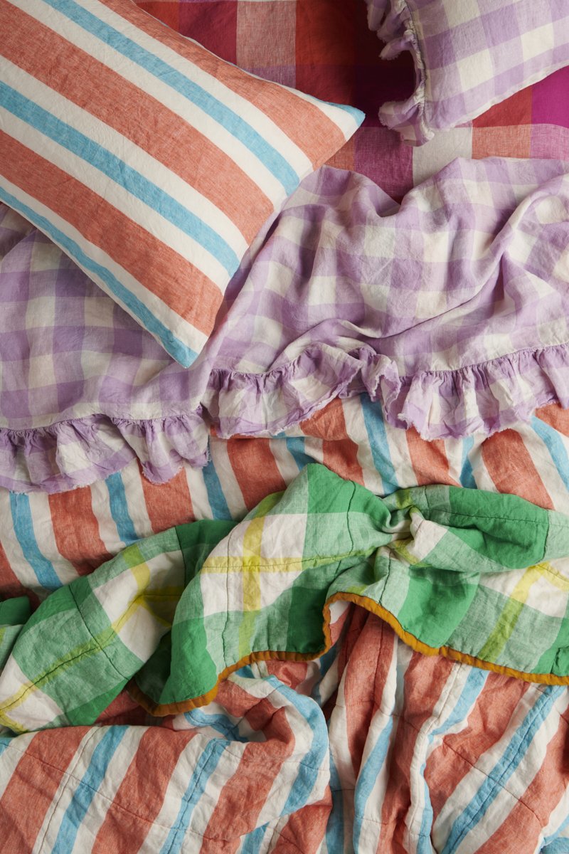 Candy Stripe Duvet Cover - Queen Size