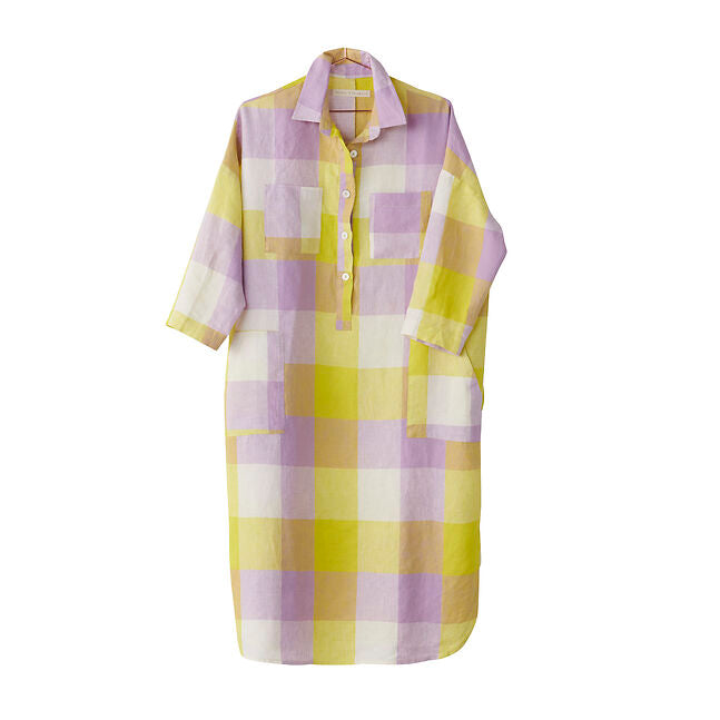 Lavender Fizz Shirt Dress