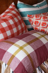 Cherry Gingham Pillowcase Sets